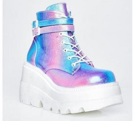 Luxury brand platform boots ladies designer autumn shoes new arrival Multi Colors female booties