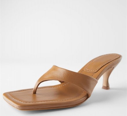 Design Fashion 2021 Ladies slippers and sandals Leather High heel Flip flops Women Outside Slippers